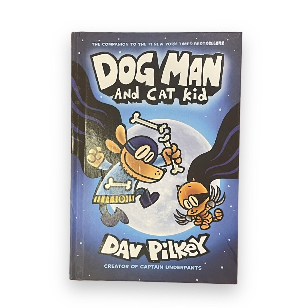 Dog Man and Cat Kid Book by Dav Pilkey